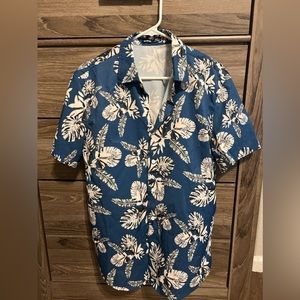 Men’s Medium - tropical - button down - SHEIN
